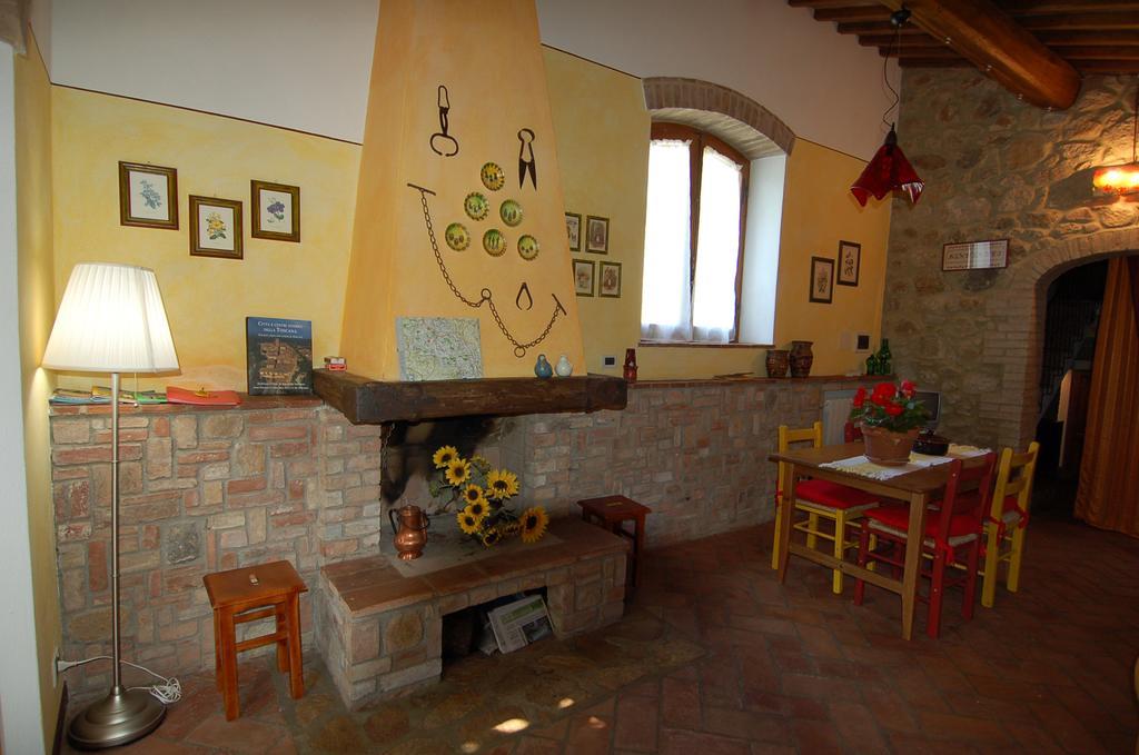 Villa La Capanna Di Panpepato à Rosia Chambre photo